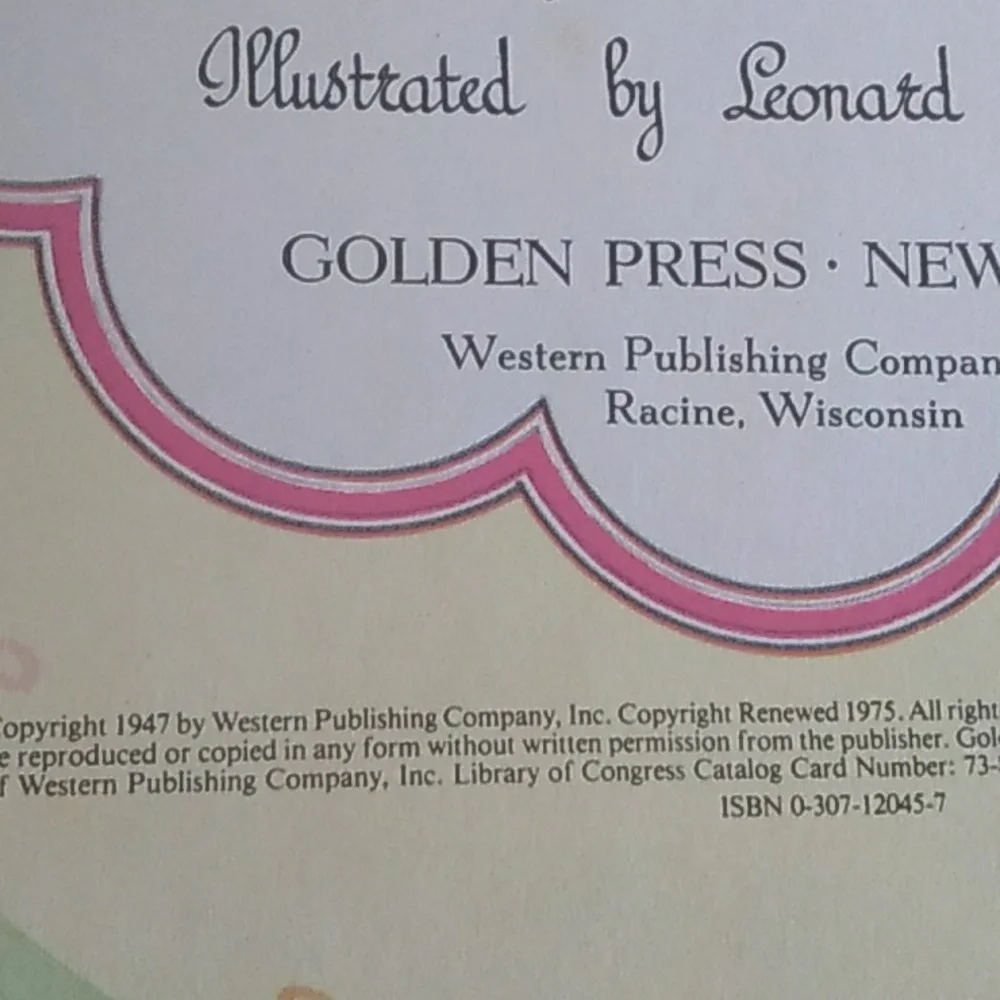 GOLDEN BOOK VINTAGE 1975 THE GOLDEN EGG HARDCOVER AN OLD FASHION STORY